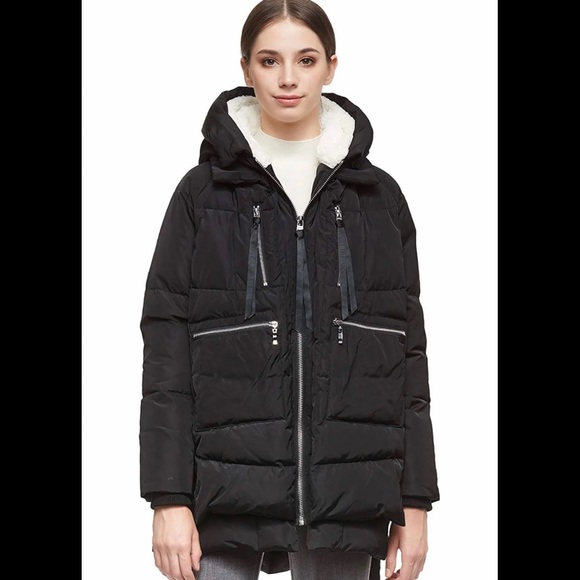 Hooded Down Puffer BOMBER Winter/Ski/snowboard Jacket - Picture 3 of 11